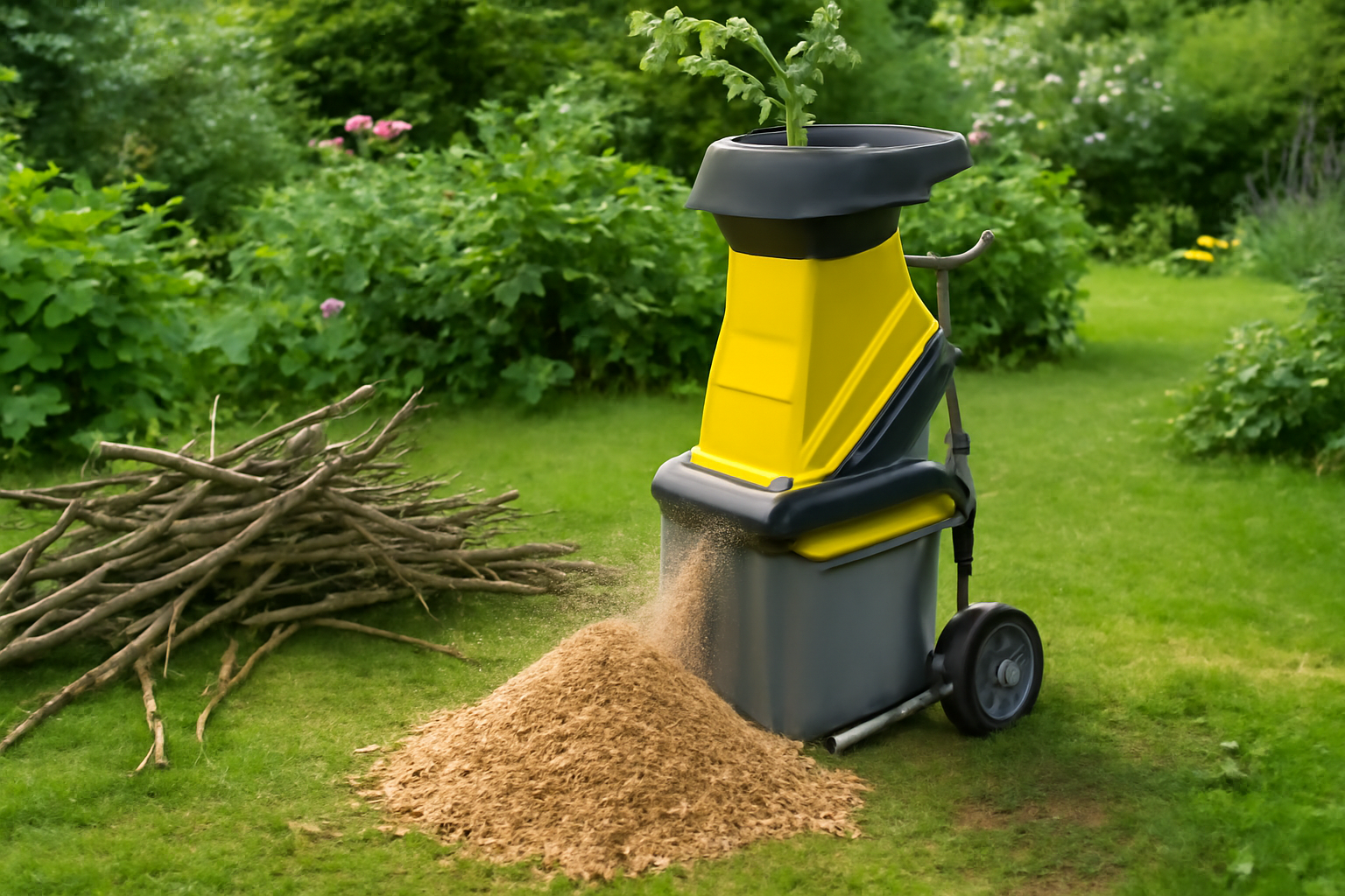 oksasilppuri ja haketta