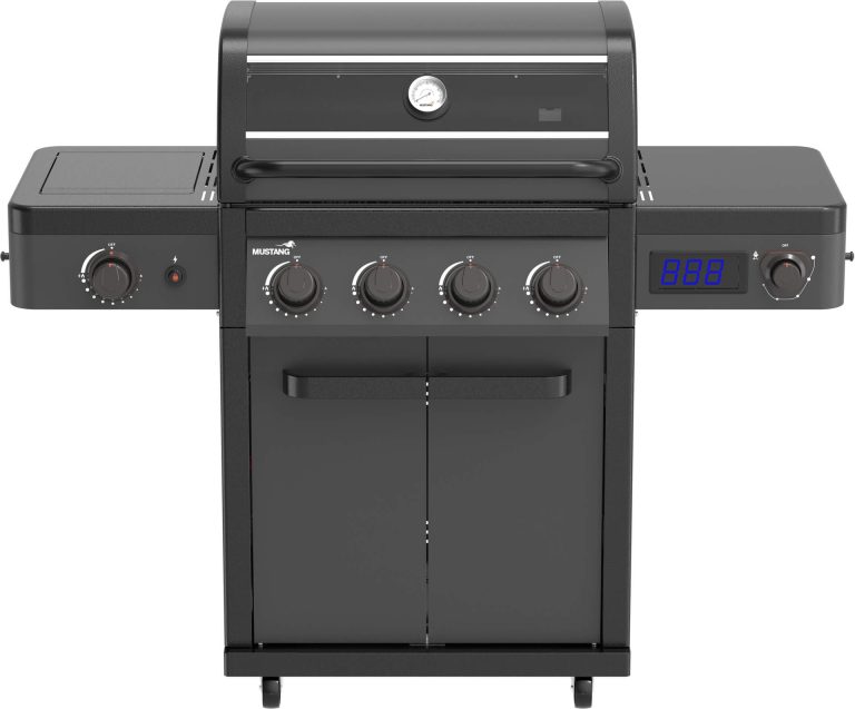 Iso Kaasugrilli Charleston 4+1, Mustang