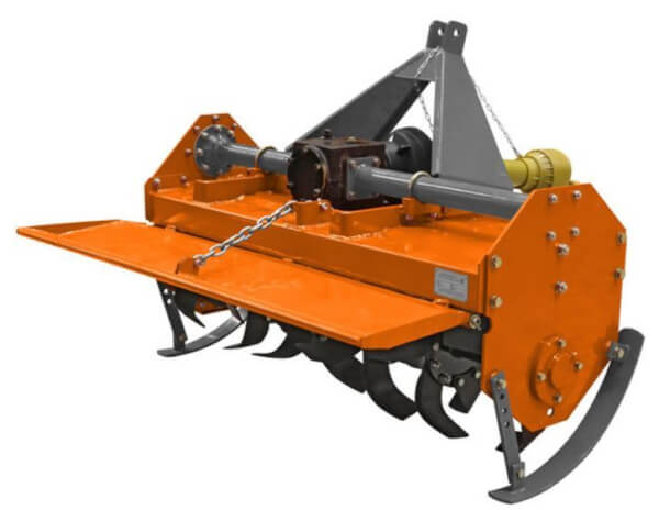 Traktorikäyttöinen puutarhajyrsin 125 cm, Tarmo